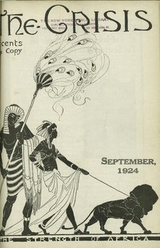 Front cover, 1924-09. Creator: Laura Wheeler Waring.