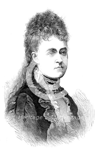 Princess Frederica of Hanover, 1880. Creator: Unknown.