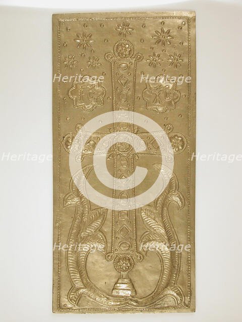 Book Cover, Greek, early 20th century (original dated 12th century). Creator: Unknown.