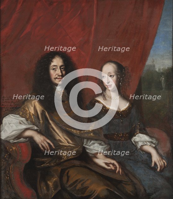 Gustav Adolph (1633-1695), Duke of Mecklenburg-Güstrow and Magdalene Sibylle of Holstein-Gottorp (16