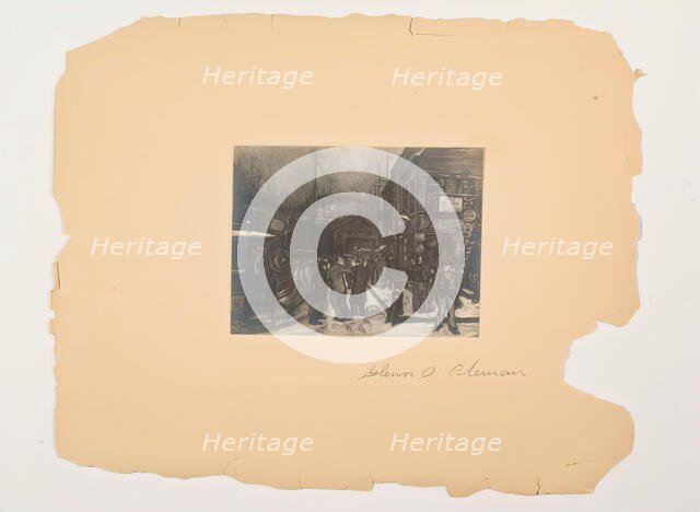 (Scenes from the Lives of the People, Portfolio) (Untitled), c. 1905-1906. Creator: Glenn O Coleman.