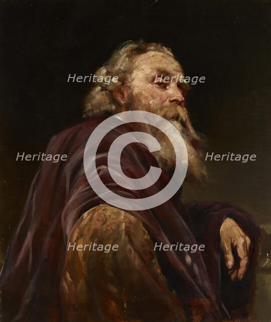 Portrait of an Old Man, c1880. Creator: Wladyslaw Czachorski.