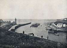 'Porthleven - The Harbour and Look-Out', 1895. Artist: Unknown.