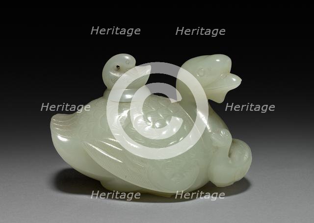 Goose and Goslings , 1700s. Creator: Unknown.