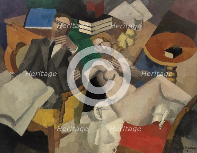 Married Life (La Vie conjugale), 1913. Creator: La Fresnaye, Roger de (1885-1925).
