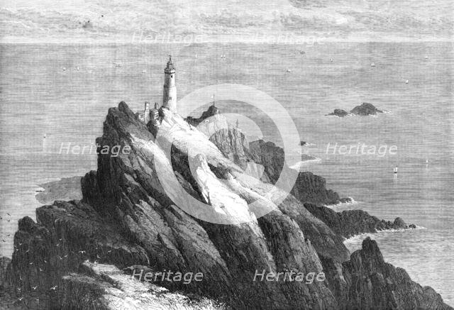 The Start Lighthouse, South Devon, 1868. Creator: Mason Jackson.