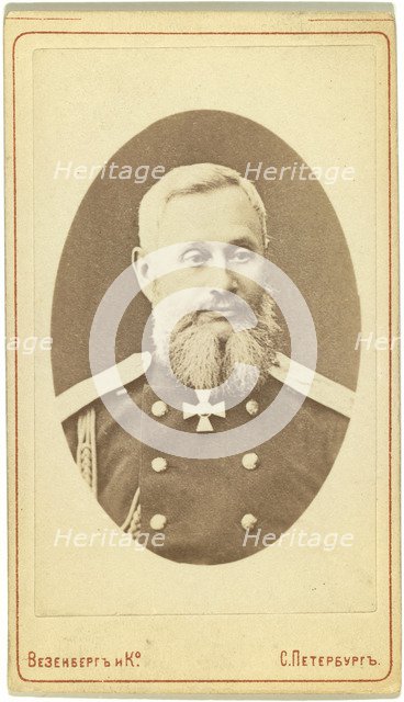 Portrait of Pyotr S. Vannovskiy (1822-1904).