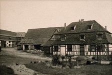 The farm and laboratory of JB Boussingault in Pechelbronn, France, c1880s. Creator: Unknown.