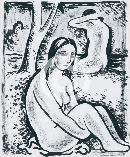 Rest, around 1930-1932. Creator: Mikulas Galanda.