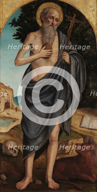 Saint Jerome, c1510. Creator: Bergognone, Ambrogio (1453-1523).