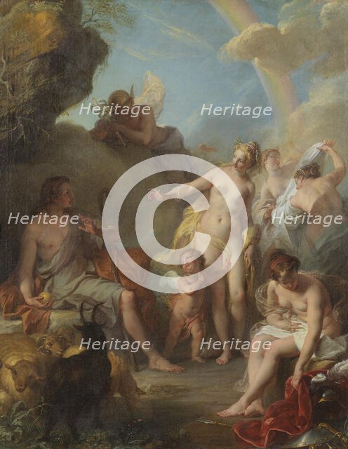 The Judgement of Paris, 1728. Creator: Noël-Nicolas Coypel.