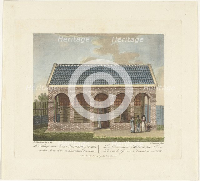 The Czar Peter House in Zaandam, 1697, ca 1825. Artist: Senus, Willem, van (1773-1851)