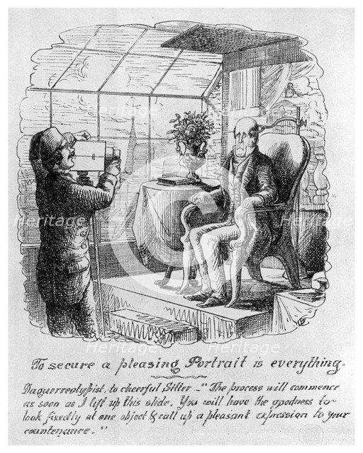 Taking a Daguerreotype, 1855 (1956). Artist: Unknown