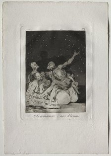 Ochenta Caprichos: When Day Breaks We Will Be Off, 1793-1798. Creator: Francisco de Goya (Spanish, 1746-1828).