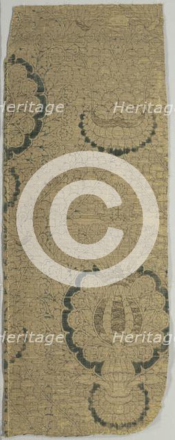 Velvet Fragments, early 16th century. Creator: Unknown.