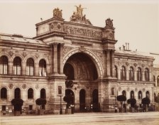 Palais de l'Industrie, 1850s-60s. Creator: Edouard Baldus.