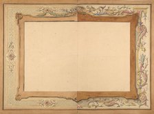 Design for a ceiling, second half 19th century. Creators: Jules-Edmond-Charles Lachaise, Eugène-Pierre Gourdet.