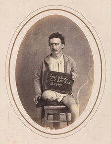 Private Samuel Shoop, Company F, 200th Pennsylvania Infantry, April-May 1865. Creator: Reed Brockway Bontecou.