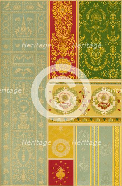 Silk-weaving, Germany, 18th and 19th centuries, (1898). Creator: Unknown.