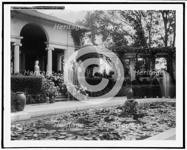 Brandegee Gardens, Forest Hills, Mass., between 1910 and 1920. Creator: Unknown.