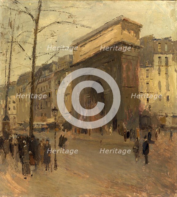 Porte St. Denis, n.d. Creator: Frank Edwin Scott.