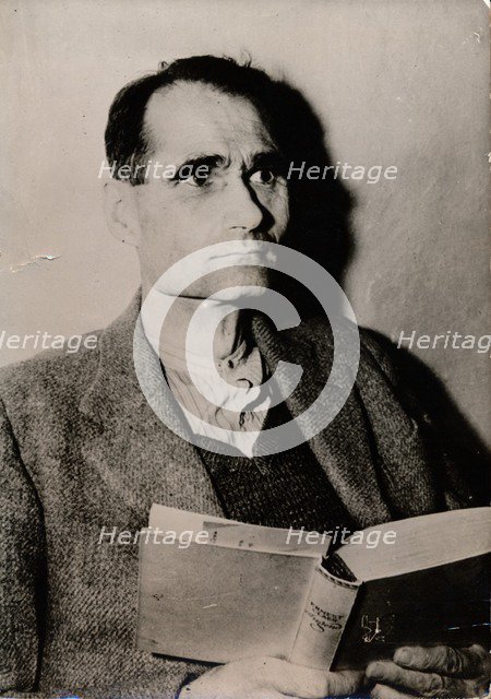 Rudolf Hess, former Nazi Deputy Leader, c1941-c1949(?). Artist: Unknown