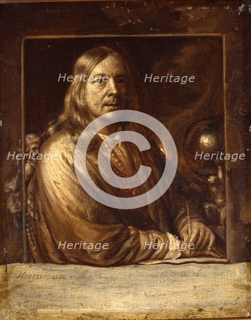 Self-Portrait. Artist: Hoogstraten, Samuel Dirksz, van (1627-1678)