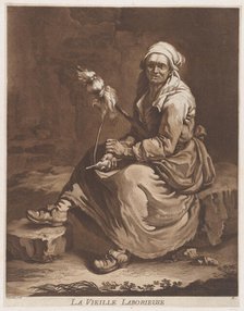 The Old Working Woman, ca. 1757-1804. Creator: Pietro Jacopo Palmieri.