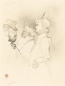 Why Not?...Once Is Not a Habit (Pourquoi pas?...Une fois n'est pas coutume), 1893. Creator: Henri de Toulouse-Lautrec.