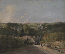 Osmington Village, 1816 to 1817. Creator: John Constable.