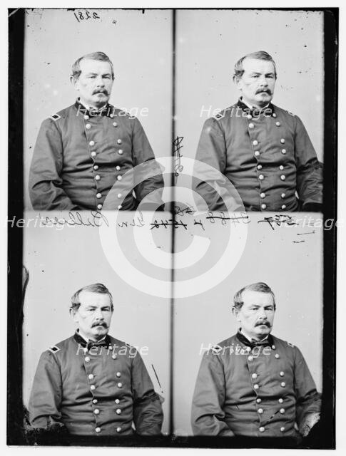 General John F. Ballier, US Army, between 1860 and 1875. Creator: Unknown.