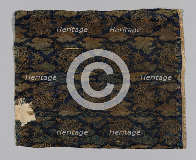 Fragment, Japan, Meiji period (1868-1912), 1775/1800. Creator: Unknown.