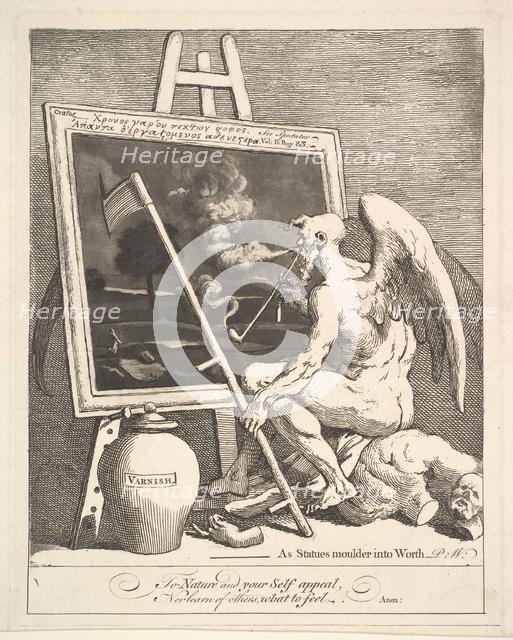 Time Smoking a Picture, ca. 1761. Creator: William Hogarth.