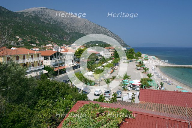 Seafront at Poros, Kefalonia, Greece