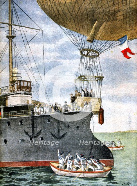 'On the Open Sea', 1901. Artist: Unknown