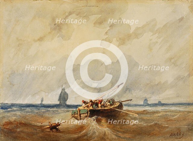 Marine View, ca. 1878. Creator: Paul Marny.
