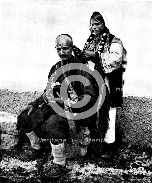 Ten Days in Bosnia: a "snap-shot" near Serajevo, 1895. Creator: Andre & Sleigh.