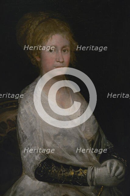 Portrait of Leocadia Zorrilla, c1814-1816. Creator: Francisco Goya.