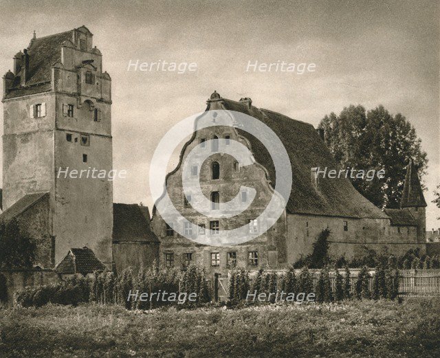 'Dinkelsbuhl. Nordlinger Gate - Town Mill', 1931. Artist: Kurt Hielscher.