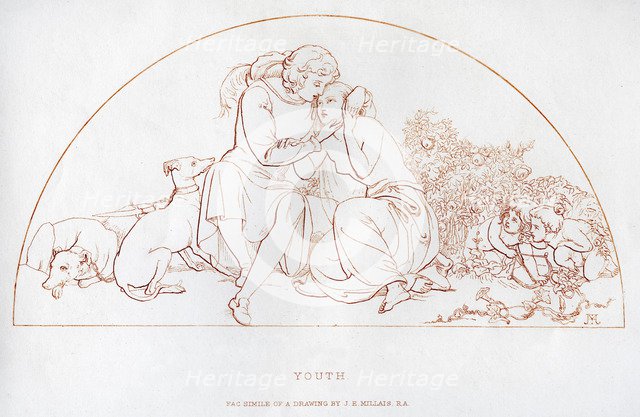 'Youth', 19th century.Artist: John Everett Millais
