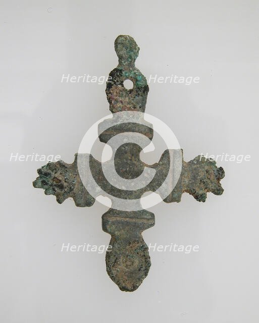 Cross, Frankish, 500-600. Creator: Unknown.