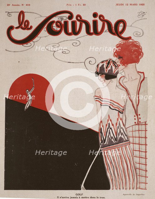 Le Sourire magazine, France, March 1925. Artist: Unknown