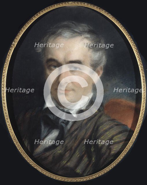 Portrait of the writer Prosper Mérimée (1803-1870), 1852. Creator: Rochard, Simon-Jacques (1788-1872).