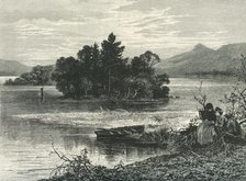 'Silver Strand, Loch Katrine', c1870.