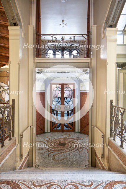 The Hotel Tassel, 6, Rue Paul-Emile Jansonstraat, Brussels, Belgium, 2015. Artist: Alan John Ainsworth.