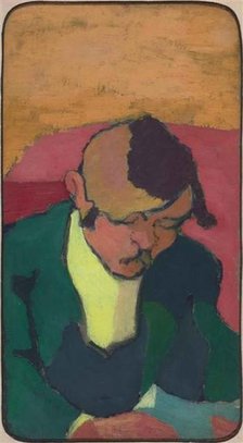 Portrait of Ker-Xavier Roussel (1867-1944), c. 1890. Creator: Vuillard, Édouard (1868-1940).