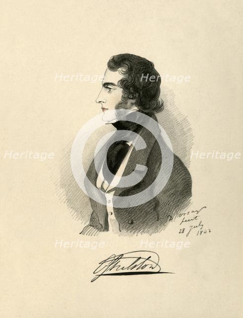 'Viscount Ossulton', 1842. Creator: Richard James Lane.