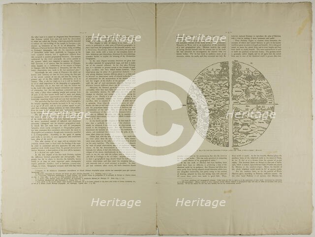 The Geographical Atlas of Ptolemy, 1889. Creator: Unknown.