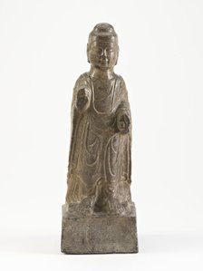 Standing Buddha, Period of Division, possibly 555. Creator: Unknown.