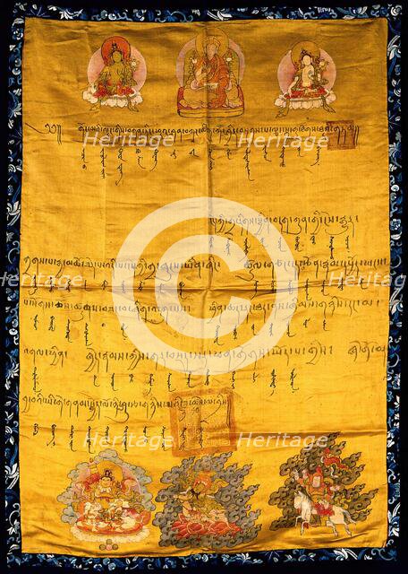 Buddhist deities. Creator: Unknown.